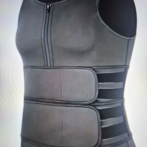 Black Waist Trainer Vest